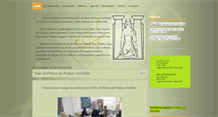Desktop Screenshot of gentedearte.org.ar